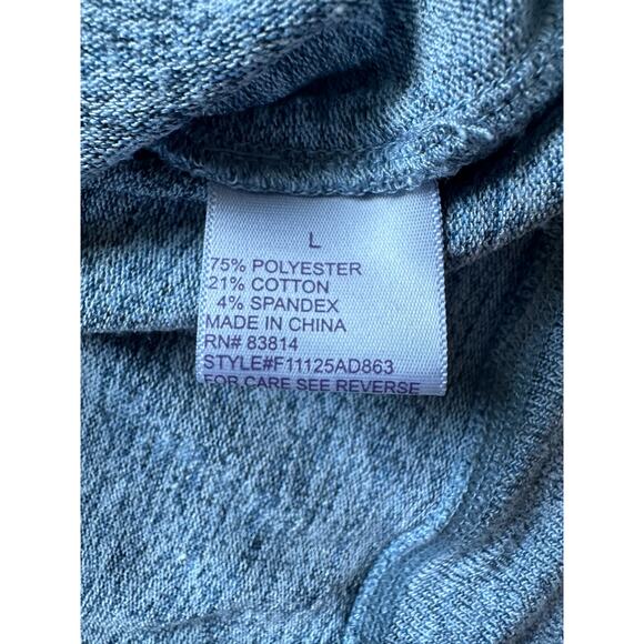 Te' Verde Blue Cowl Neck Pullover Large - Picture 6 of 8